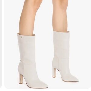 NWOB Larroude Women's Cindy Pointed Toe High Heel Boots size 9